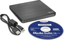 Image of LG GP60 External DVD Drive Slim Portable DVD Burner/Writer/Player BLACK