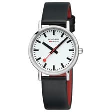 Image of Mondaine Classic Mens Watch with Black Strap A660.30314.11SBBV *Refurbished*