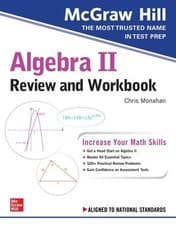 Image of McGraw-Hill Education Algebra II Review and Workbook by Chris... - 9781260128888