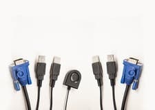 Image of Aten 2-Port USB VGA Cable KVM Switch with remote port selector