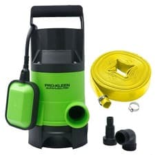 Image of Submersible Water Pump Electric Dirty Clean Flood 400w with 5M Heavy Duty Hose