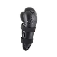 Image of ALPINESTARS YOUTH BIONIC ACTION KNEE PROTECTOR BLACK RED ONE SIZE MX