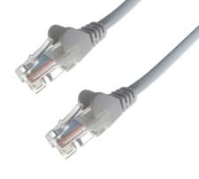 Image of RJ45 Cat5e Snagless Certified Network Cable Ethernet Grey 2m