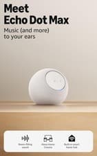 Image of Echo Dot Max - Alexa Speaker with room-filling sound & Home Hub - White