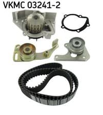 Image of Cooling Water Pump & Timing Belt Kit SKF VKMC 03241-2 Fits Citroen Fiat Peugeot