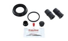 Image of For BMW 118 d 2004-2013 REAR LorR Brake Caliper Seal Rebuild Repair Kit