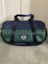 Image of BNWOT Jack Wills Blue & Green Holdall, Approx 17" x 9"