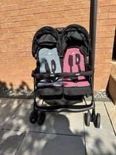 Image of Joie Evalite Duo Double Pushchair in Two Tone Black