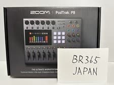 Image of Zoom PodTrak P8 Portable Multitrack Podcast Recorder Silver For Podcaster New