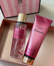 Image of Victoria’s Secret Romantic  Mist Spray 250ml and Body Lotion 236ml Set Brand New