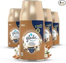 Image of Glade Automatic Air Freshener Refills, Room Spray & Odour Eliminator, Sandalwood