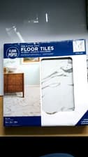 Image of FloorPops FP3329 Opaline Peel Stick Floor Tiles, 30.48 X 30.48 Pack of 10