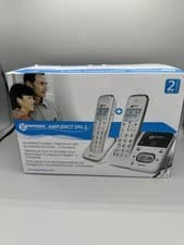 Image of Geemarc Amplidect 295-2 Amplified (30dB) Cordless Twin Pack Telephones Answering