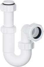 Image of 32mm Adjustable Swivel P Trap PlumbEZ | Telescopic Basin Waste Trap Multi-Fit