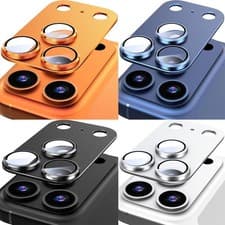 Image of For iPhone 17 Pro Max Air Metal Camera Lens Protector Tempered Glass Full Cover