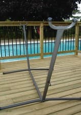 Image of Vivere Universal Steel Hammock Stand, 2.8m NEW