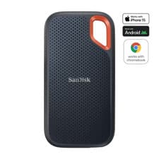 Image of SanDisk Extreme Portable SSD 2TB - USB-C External Drive, SDSSDE61-2T00-G25