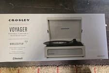 Image of Voyager Portable Turntable With Bluetooth