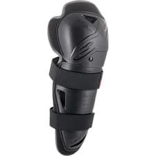 Image of Alpinestars Bionic Action Moto Motorcycle Motorbike Knee Protectors Black