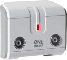 Image of One for All SV9602 TV Signal Booster & Splitter - 2 Way Amplifier