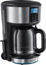 Image of Russell Hobbs Buckingham Filter Coffee Machine, 1.25L Carafe/10 Cups, 1-4 Cup Br