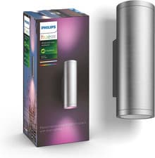 Image of Philips Hue Appear INOX White and Colour Ambiance LED Smart Outdoor Wall Light