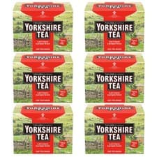 Image of Taylors of Harrogate Yorkshire 6 x 100 (600 total) Tea String & Tag Tea Bags