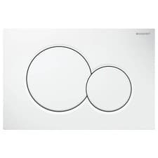 Image of Geberit Sigma01 Dual Flush Plate Gloss White 115.770.11.5