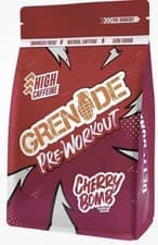 Image of Grenade Pre-Workout Powder 330g, 20 Servings. Sour Cherry Expires 07/26