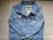Image of Oshkosh Bgosh 2T Heart Pocket Jean Jacket Heart Pocket Denim Jacket