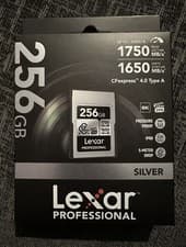 Image of Lexar Professional Silver Series CFexpress 4.0 Type A Card 256GB Memory Card