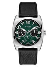 Image of Guess Black Mens Multi Dial Watch Xander GW0792G1