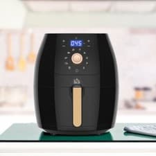 Image of Homcom 1700W 5.5L Air Fryer with Digital Display (800-094V70) - BRAND NEW BOXED