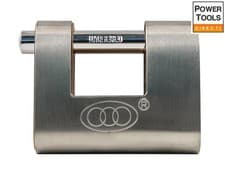 Image of Faithfull Brass Shutter Padlock 80Mm