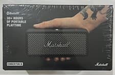 Image of Marshall Emberton II Portable Wireless IP67 Dust & Water Resistant Black & Steel