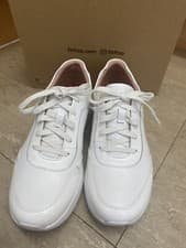 Image of Fitflop UK 5 Ida Flex Sneakers Trainers Lace Up Urban White Leather