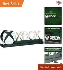 Image of Official Xbox Icons LED Light with Dynamic Modes – Gamer’s Tabletop Accessory