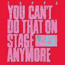 Image of FRANK ZAPPA - YOU CAN'T DO THAT ON STAGE ANYMORE,VOL.5  (2 CD)  ROCK & POP  NEW
