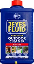 Image of Jeyes Fluid Outdoor Cleaner (1 Litre). Multi Use Disinfectant Liquid - Kills 99.
