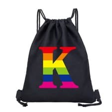 Image of Waterproof Drawstring Book Bag Sport Gym Swim PE Dance Girls Boys Sports Ballet