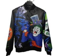 Image of Printed Limited Edition Vintage Joker Graphic Jacket - Style For Men & Women