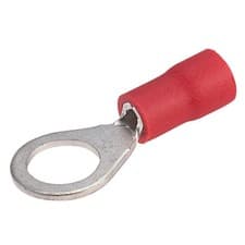 Image of TruConnect Red 6mm Ring Terminal Pack of 100