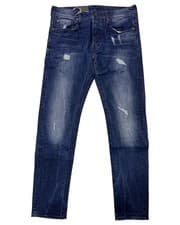 Image of G-STAR Men's Blue 3301 Denim Slim Fit Jeans RRP £80