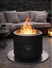 Image of 🔥 Premium Smokeless Fire Pit, 19” Designer Outdoor Heater 🔥
