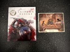 Image of Crimson Desert PS5 Slipcover Bundle Embossed - No Game - Only sleeve + card