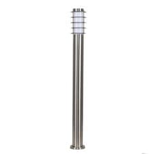 Image of Modern Outdoor Garden Lighting IP44 Stainless Steel Bollard 450mm 1000mm Lights