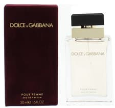 Image of DOLCE & GABBANA POUR FEMME 50ML EAU DE PARFUM SPRAY FOR HER - NEW & SEALED