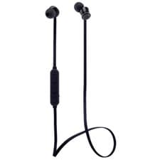 Image of Metal Ear Buds Wireless Earphones by Groov-e Black Bluetooth GVBT1200BK
