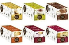 Image of Nescafe Dolce Gusto Coffee Capsules- 3 Boxes Of 16 Pods - Choose From 6 Flavours