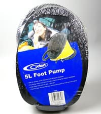 Image of Gelert 5L Foot Pump Heavy Duty Bellows - New & Sealed